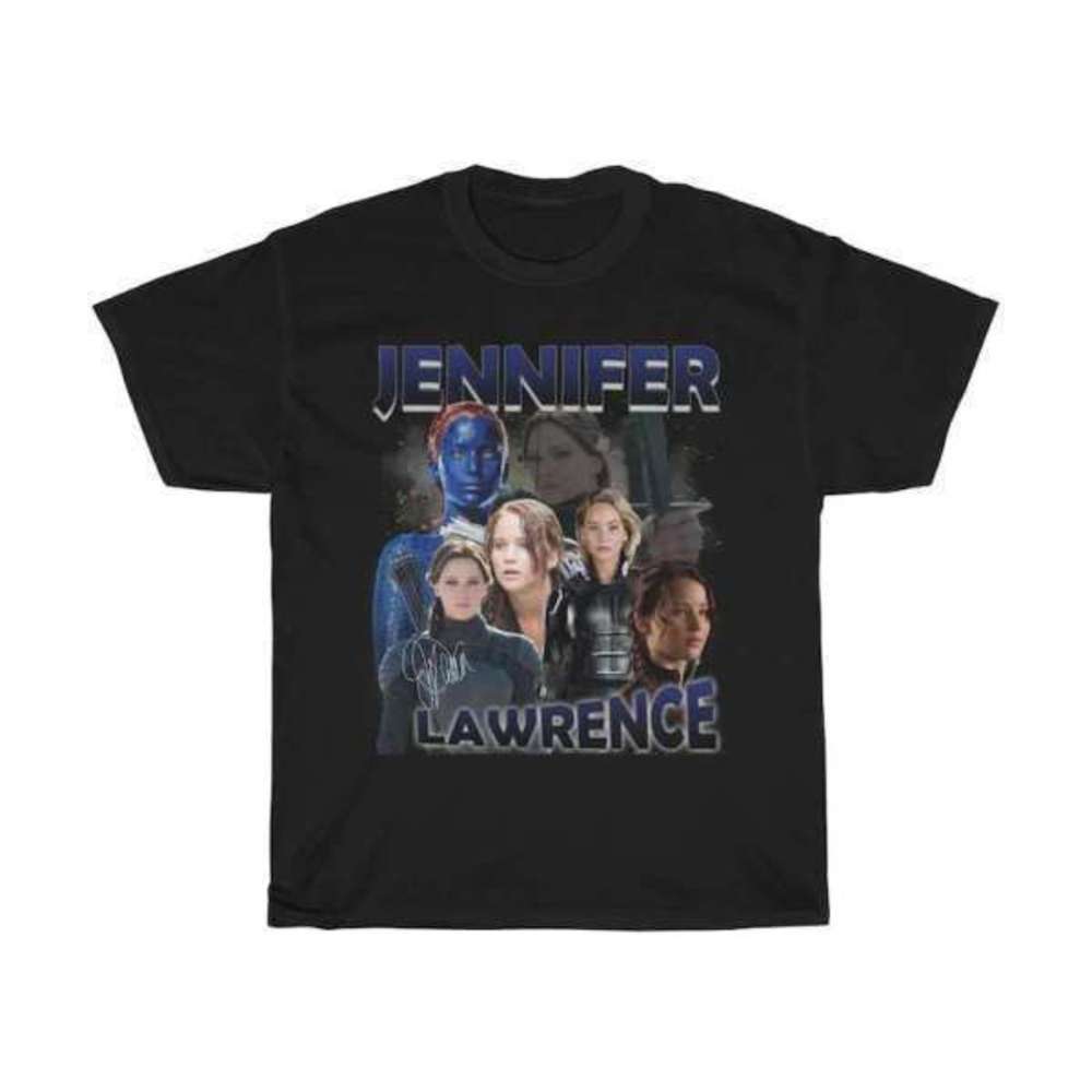 Jennifer Lawrence Film Actor Movie Fan Unisex Graphic T-Shirt